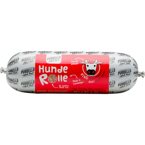 15x800g PurBello Hundewurst - Rind