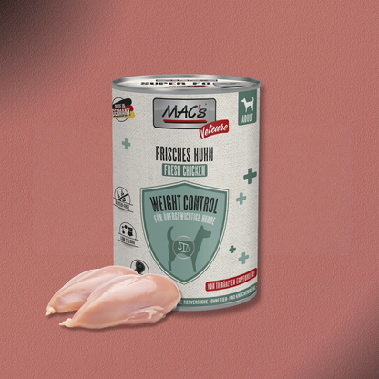6x400g MAC's Dog Vetcare Weight Control - Huhn