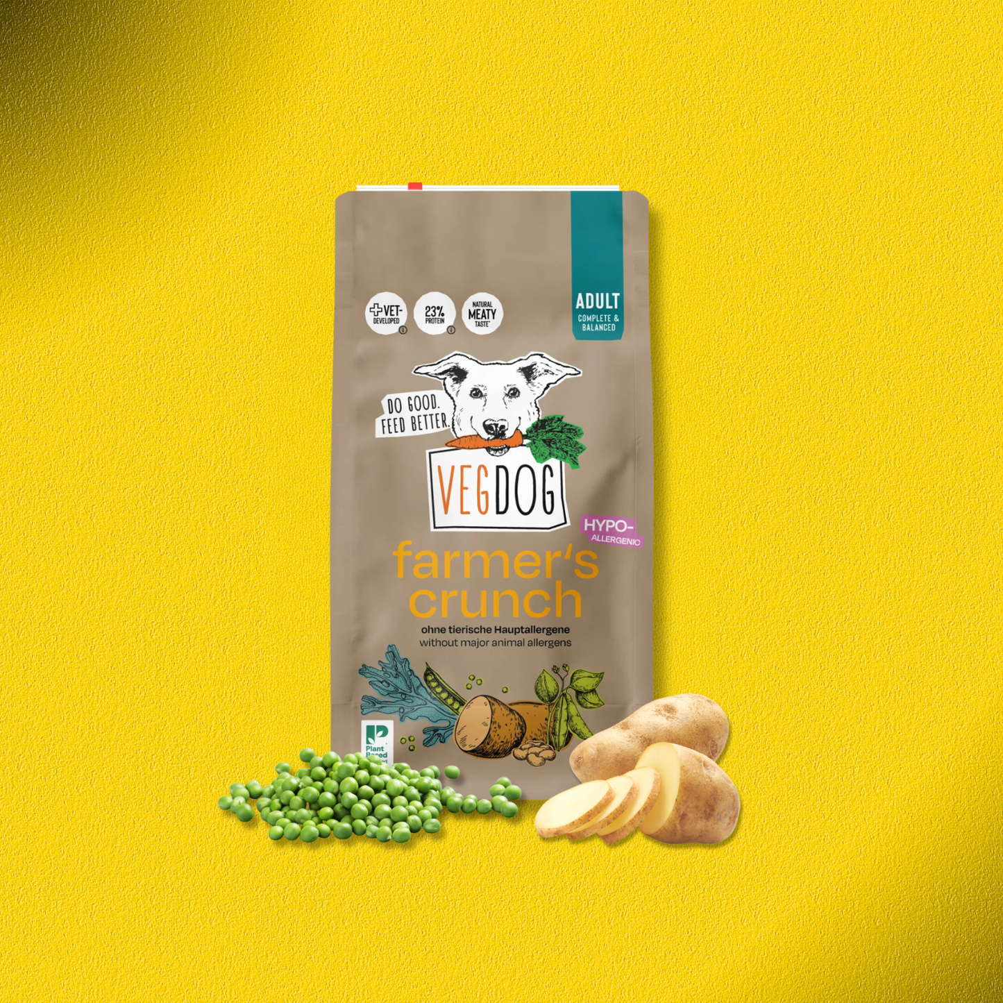 2x10kg VegDog Farmer's Crunch