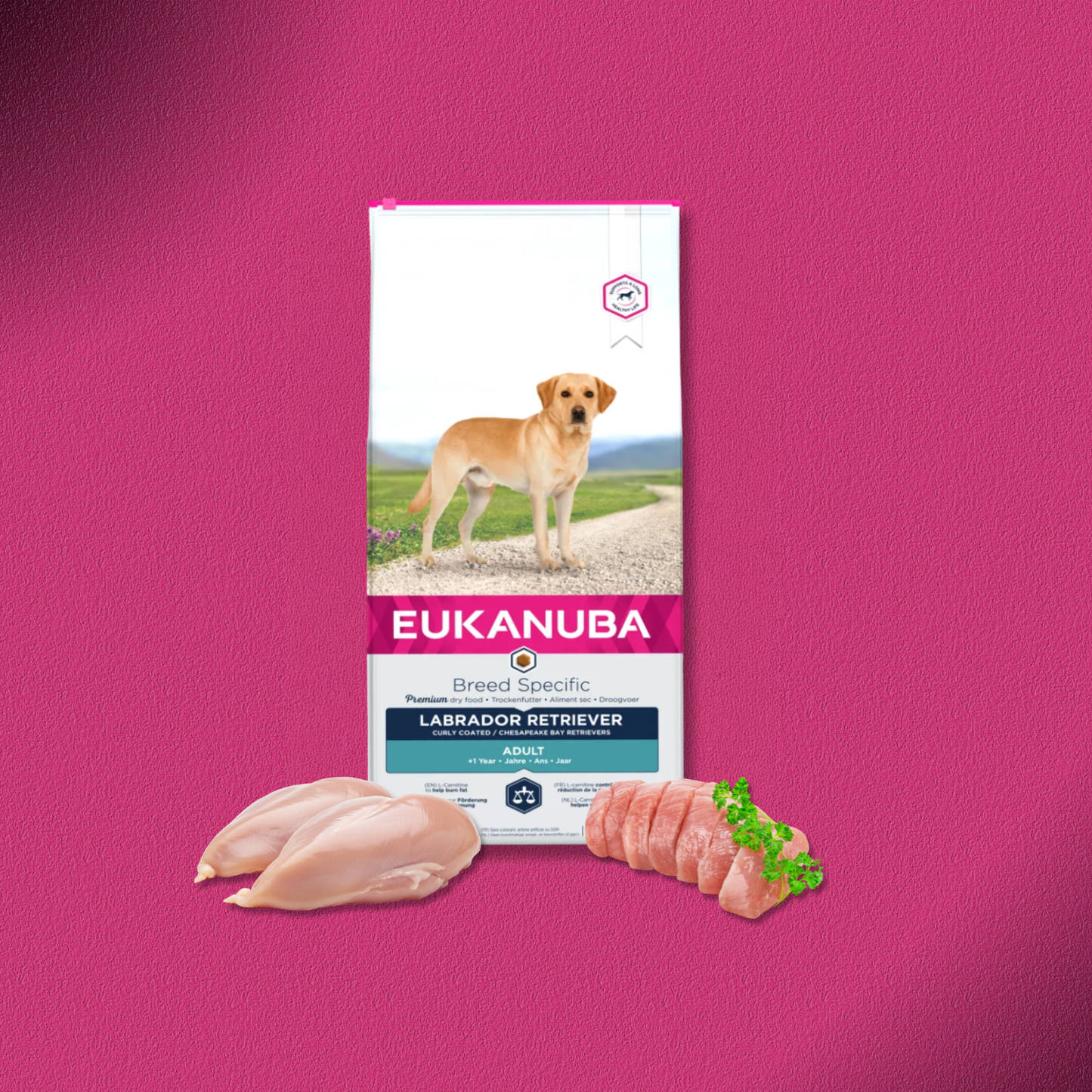2x12kg Eukanuba Adult Breed Specific Labrador Retriever