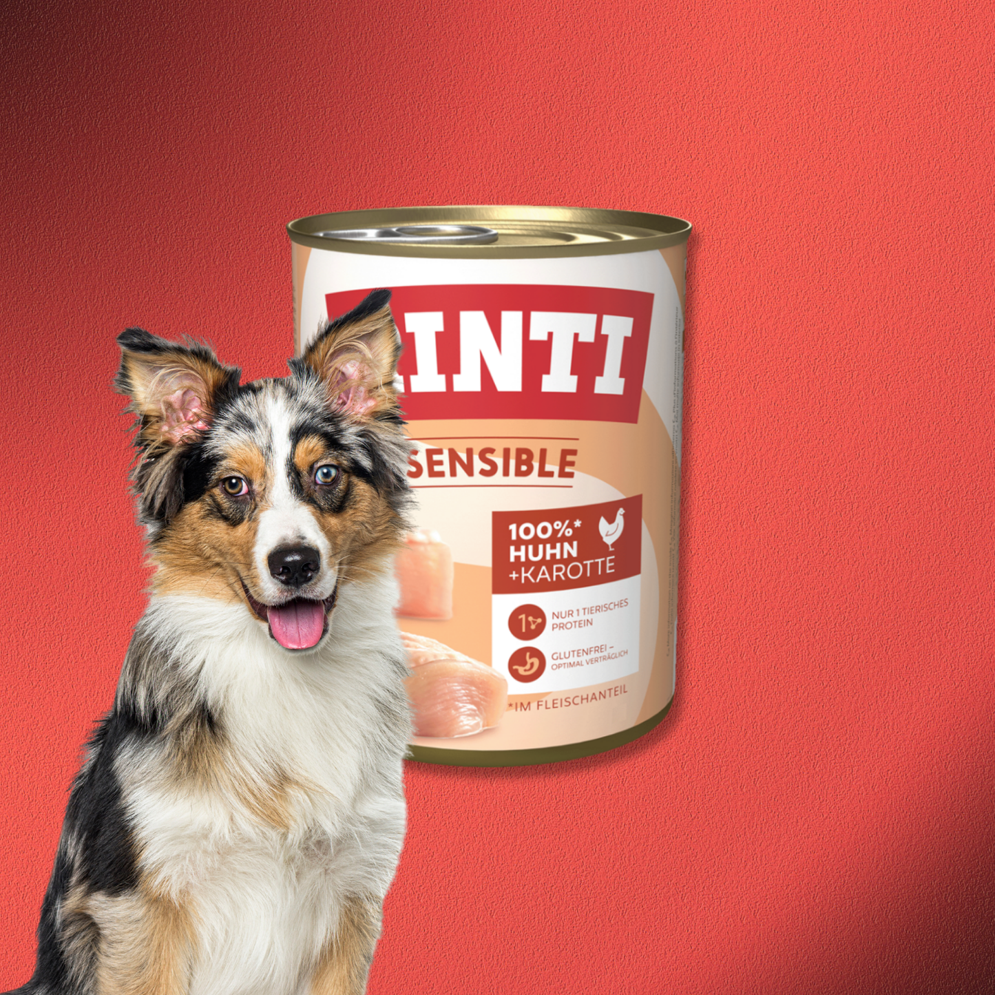 30x800g Rinti Sensible - Huhn & Karotte