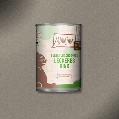 36x400g MjAMjAM Purer Fleischgenuss Kombi Paket (12x3 Sorten)