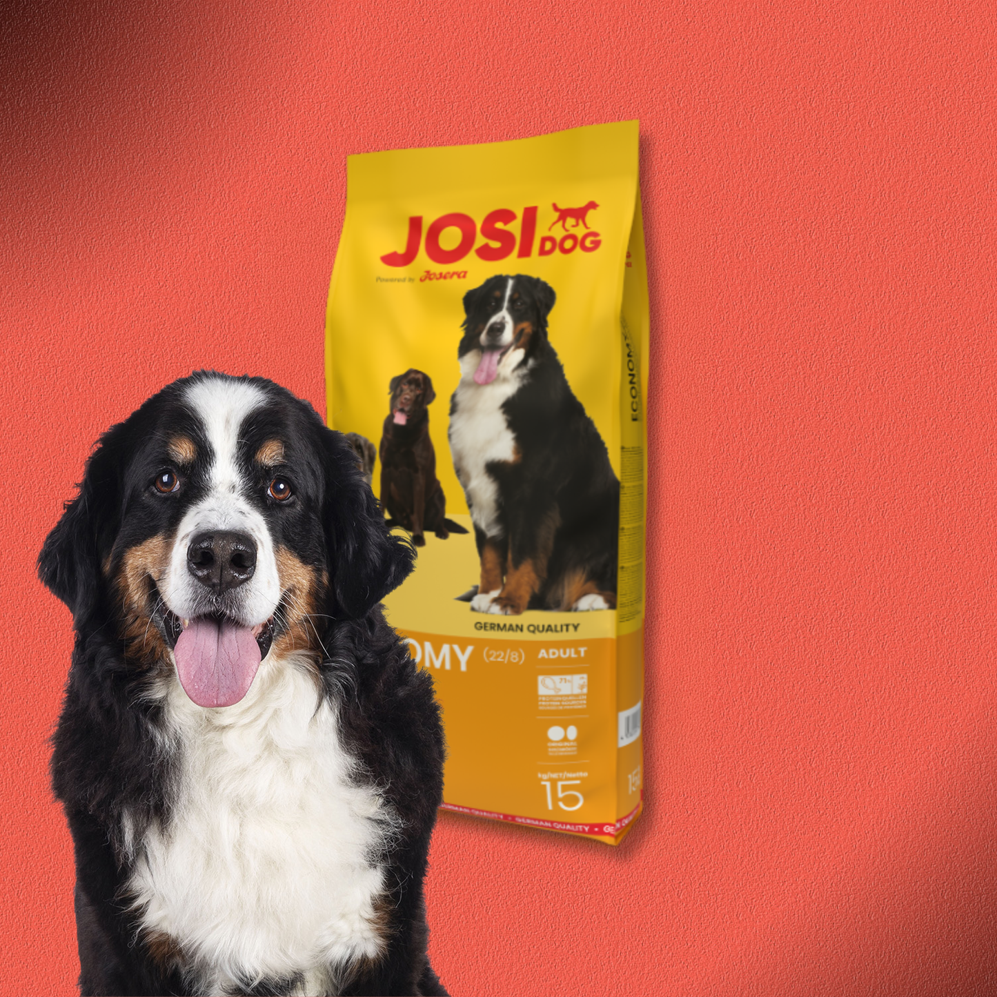 2x15kg JosiDog Economy