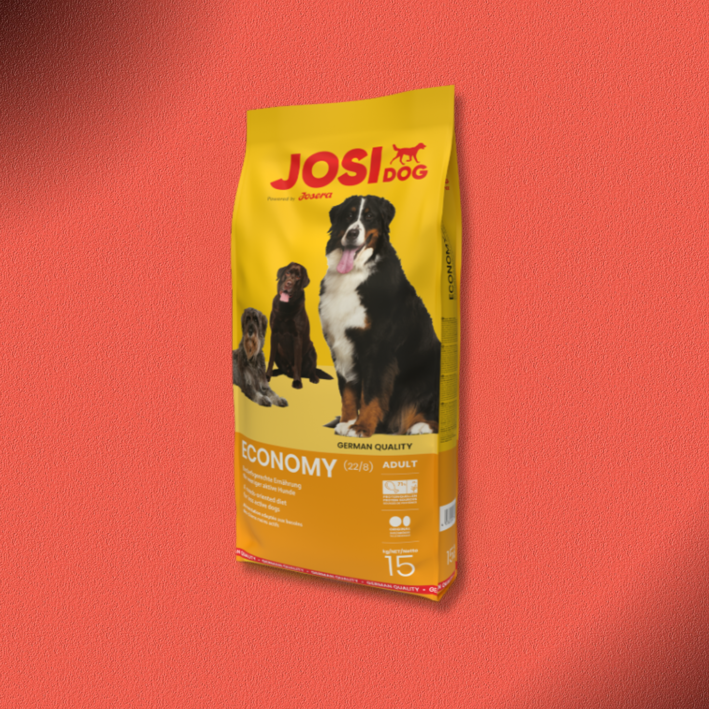 2x15kg JosiDog Economy