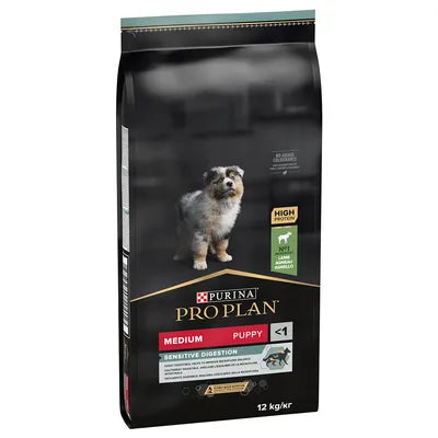 2x12kg PURINA PRO PLAN Medium Puppy Lamm & Reis Sensitive Digestion