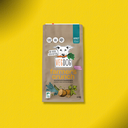 2x10kg VegDog Farmer's Crunch