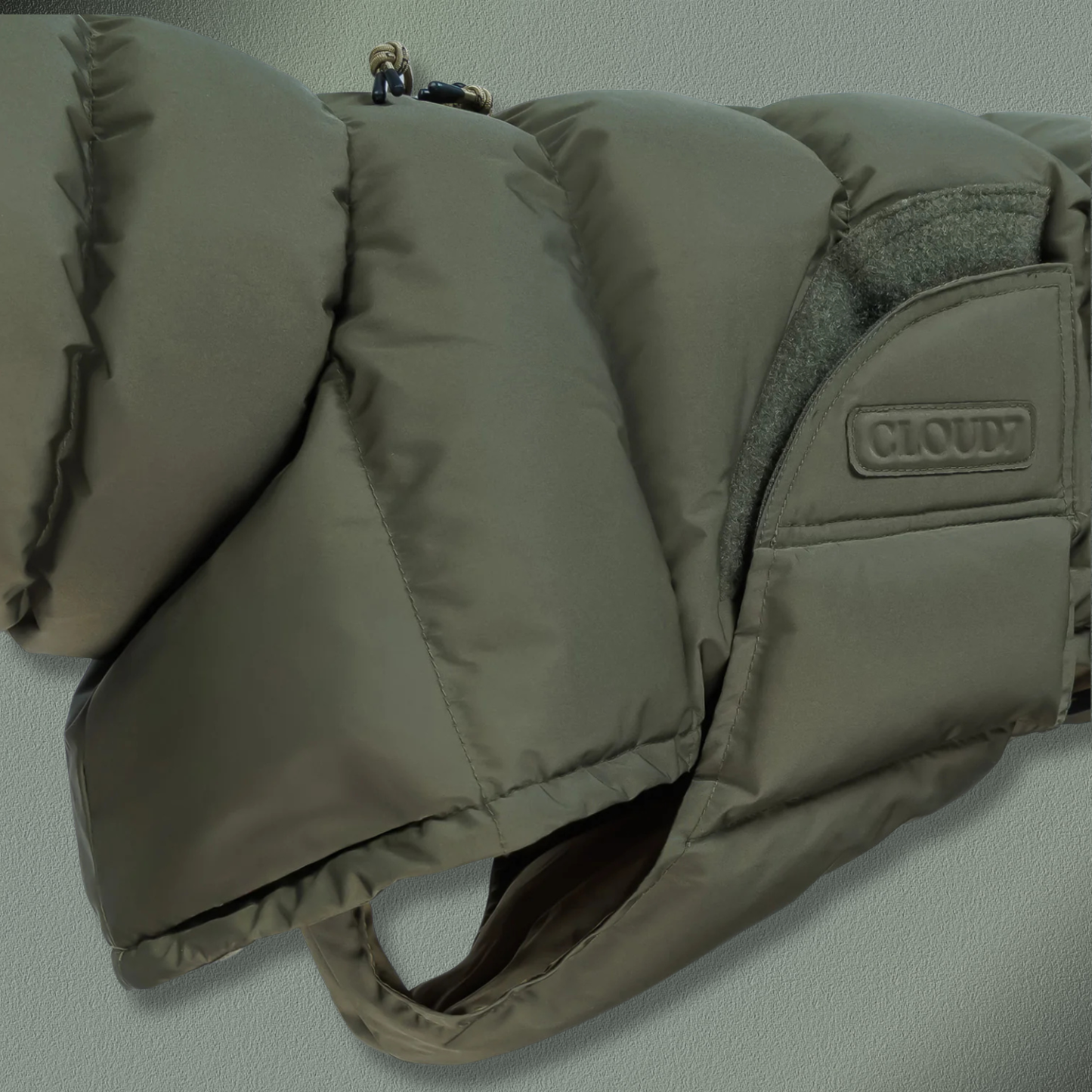 Cloud7 Hundemantel Everest Light Olive Größe 9