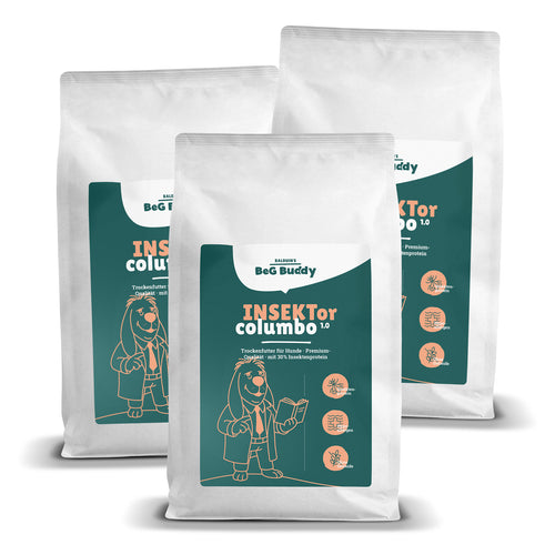 3x10kg BegBuddy Trockenfutter für Allergiker