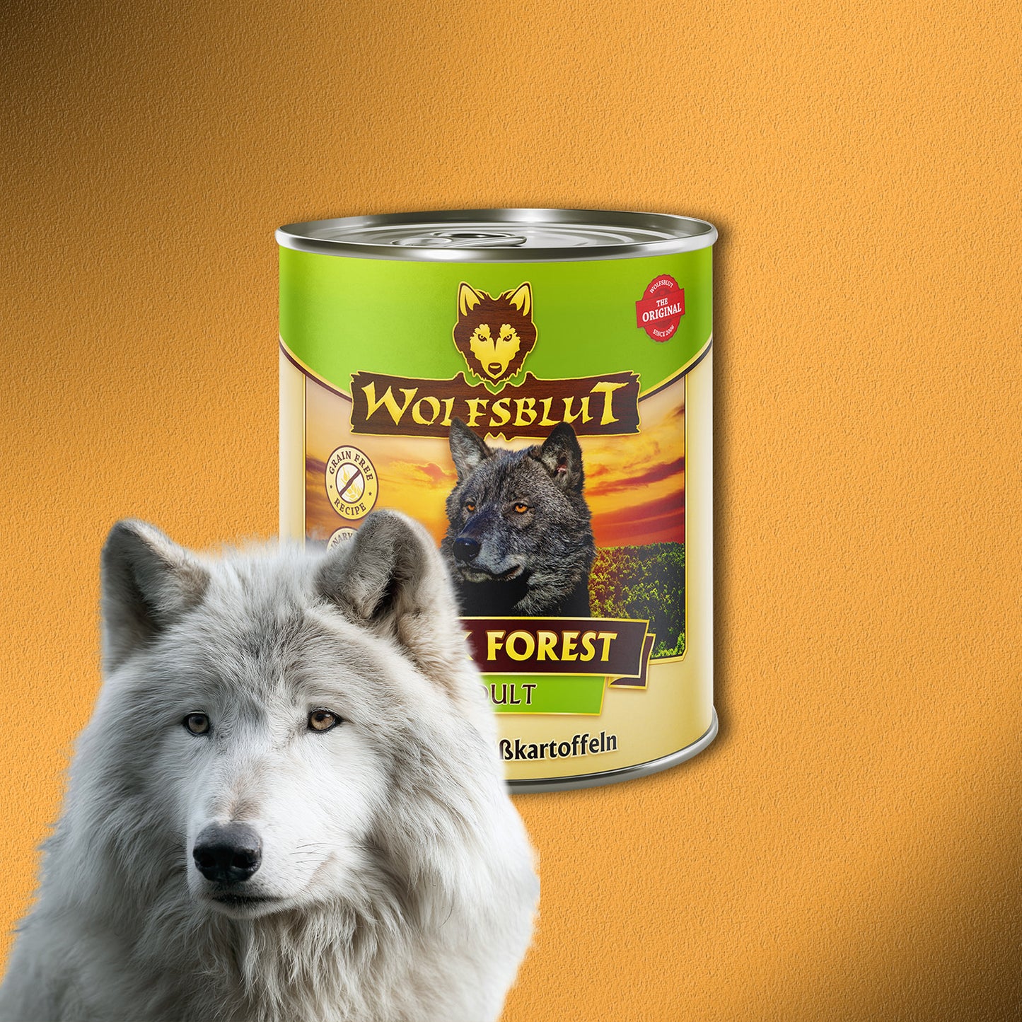 30x800g Wolfsblut Dark Forest Adult Nassfutter