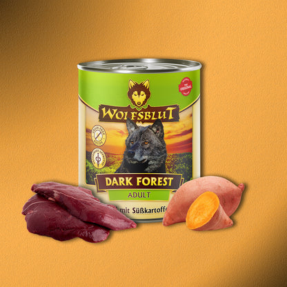 30x800g Wolfsblut Dark Forest Adult Nassfutter