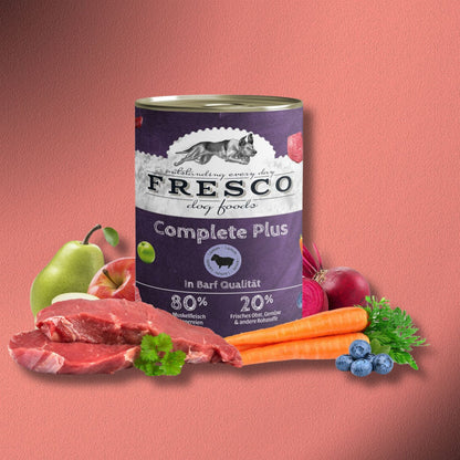 30x800g Fresco Complete Plus Lamm (haltbares B.A.R.F.)