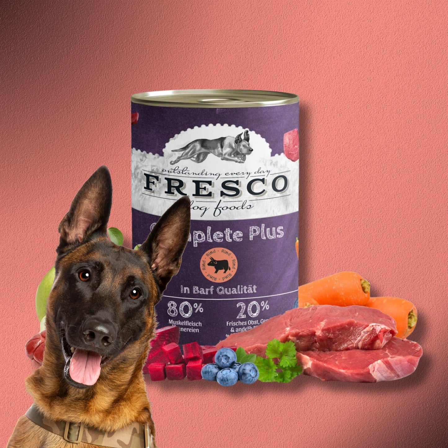 30x800g Fresco Complete Plus Rind (haltbares B.A.R.F.)