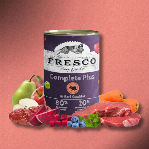 6x800g Fresco Complete Plus Rind (haltbares B.A.R.F.)