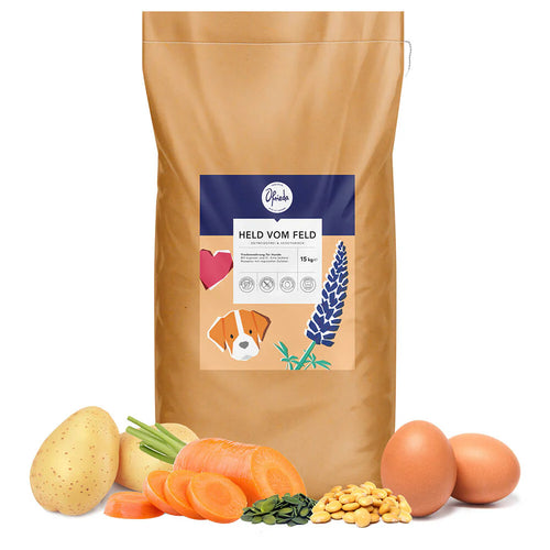 1x15kg Ofrieda Held vom Feld -  Purinarmes Trockenfutter