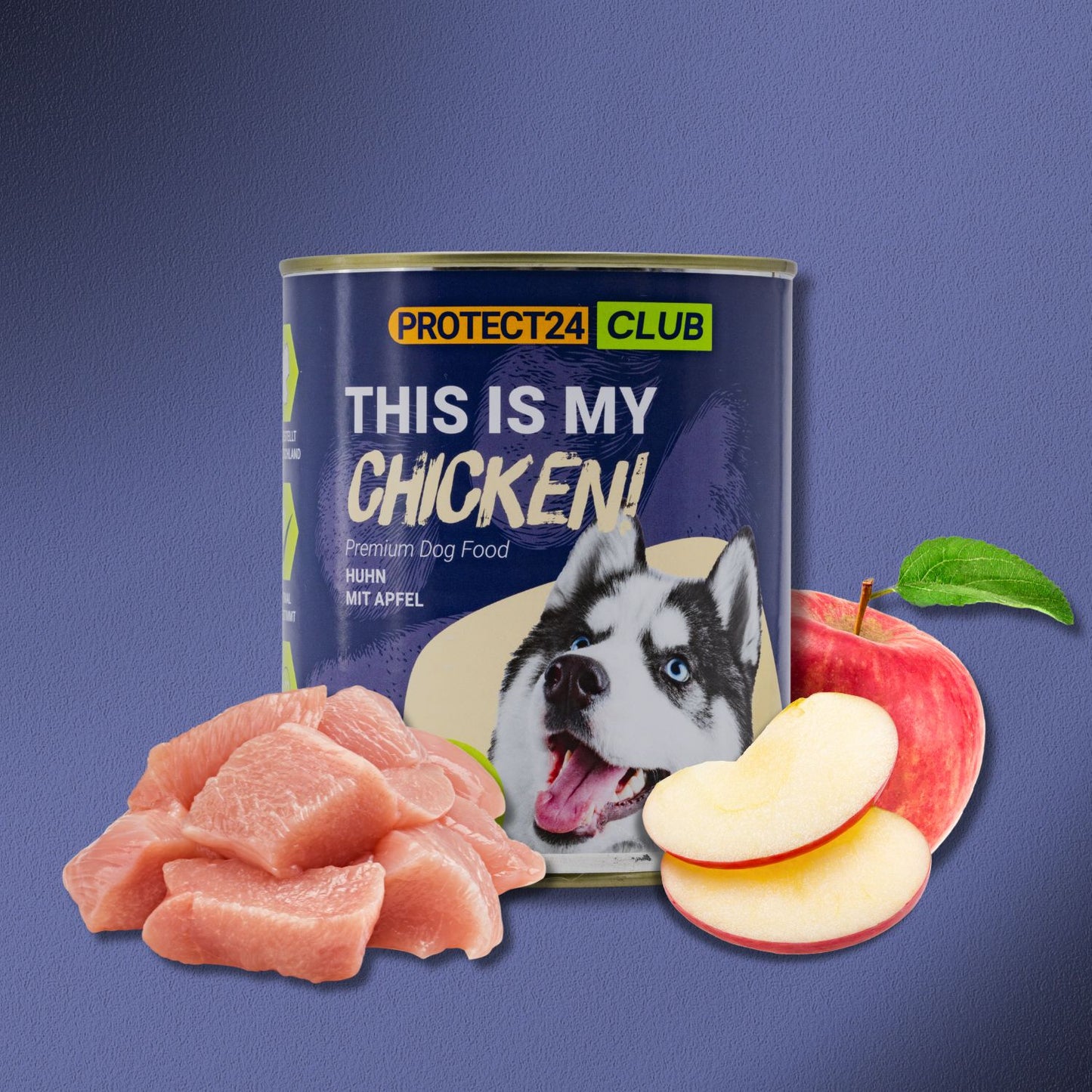 6x800g Protect24 Club - This is my Chicken (Huhn & Apfel)