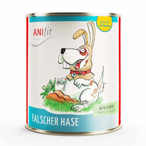 30x800g Anifit Falscher Hase - Nassfutter