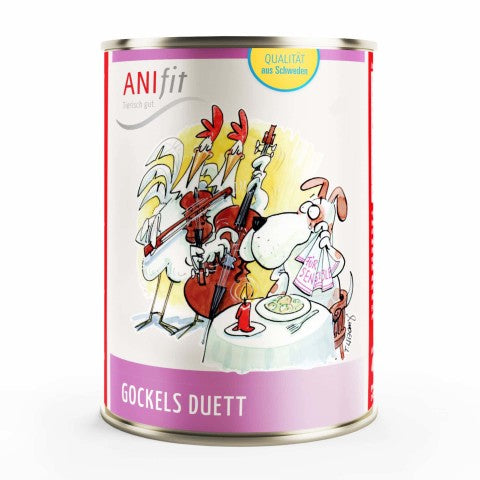 30x400g Anifit Gockels Duett Huhn/Kartoffel