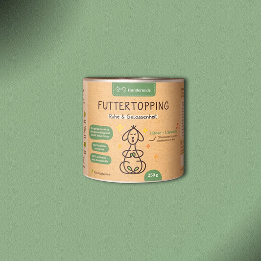 Hunderunde Futtertopping Ruhe & Gelassenheit 250g