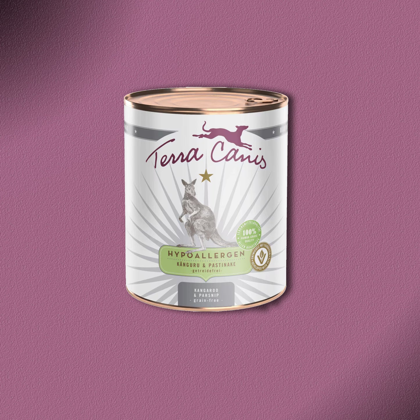 6x800g Terra Canis Hypoallergen Känguru & Pastinake