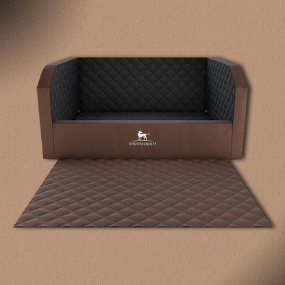 Knuffelwuff Cargo Hunde Auto Transportbox Sicherheit für den Hund und Sitzschutz für den Kofferraum