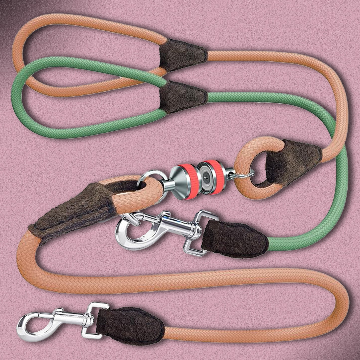 Little Captain Zauberleine | kindersichere Hundeleine mit Magnetschlaufe | auch für Schul-, Therapie- und Begleithunde