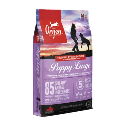 2x11,4kg Orijen Dog Puppy Large Breed