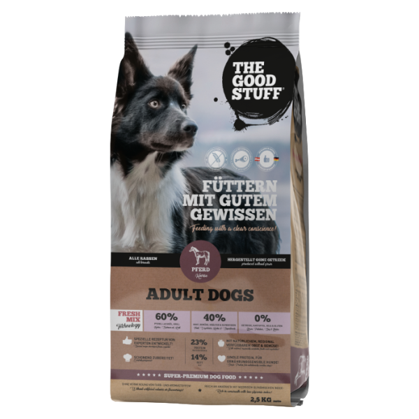 4x2,5kg The Good Stuff  Adult - Pferd