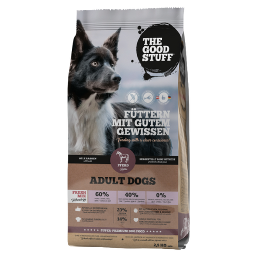 4x2,5kg The Good Stuff  Adult - Pferd