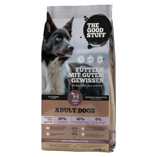 4x2,5kg The Good Stuff  Adult - Pferd
