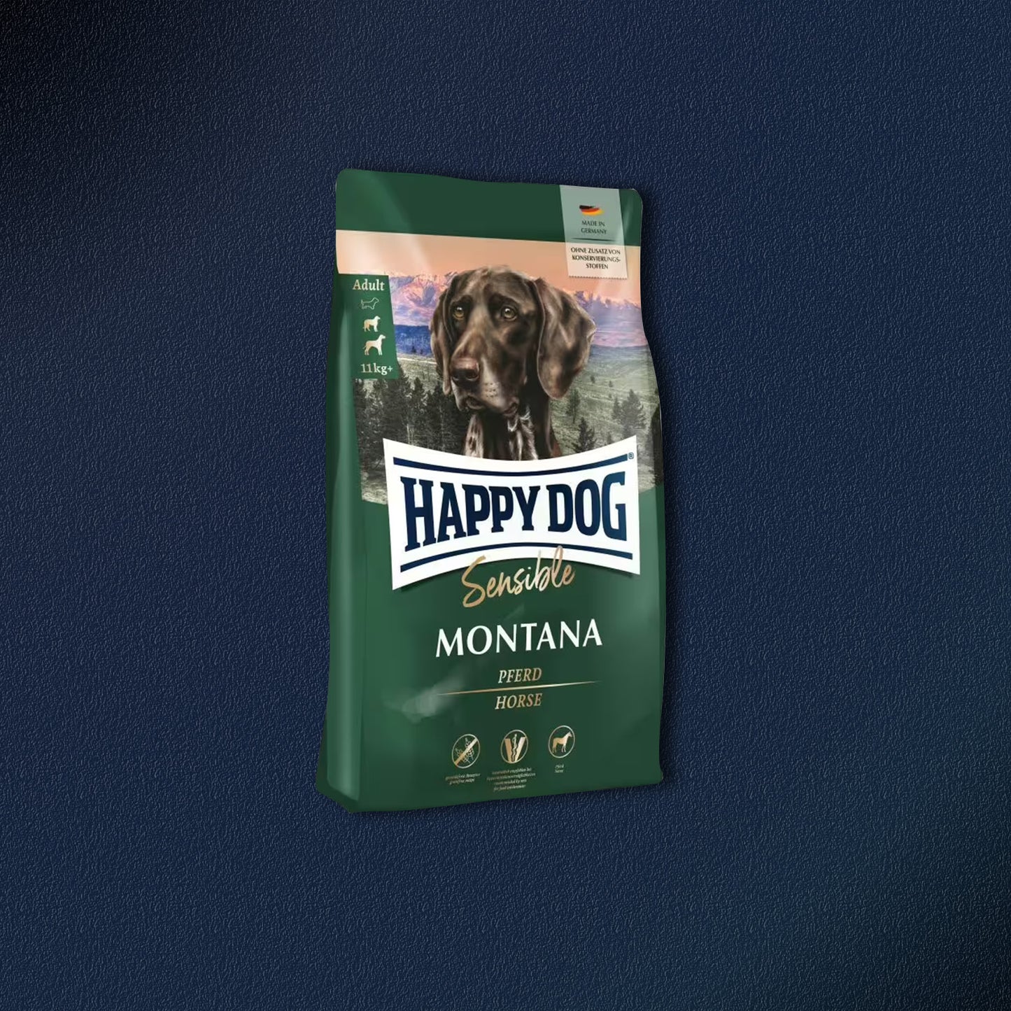 2x10kg Happy Dog Sensible Montana Adult Pferd