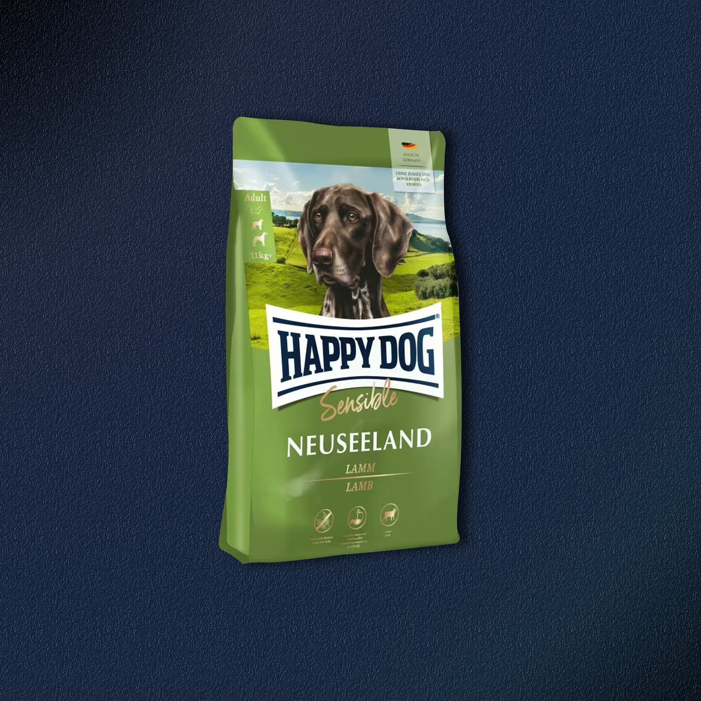 2x12,5kg Happy Dog Sensible Neuseeland Adult Lamm