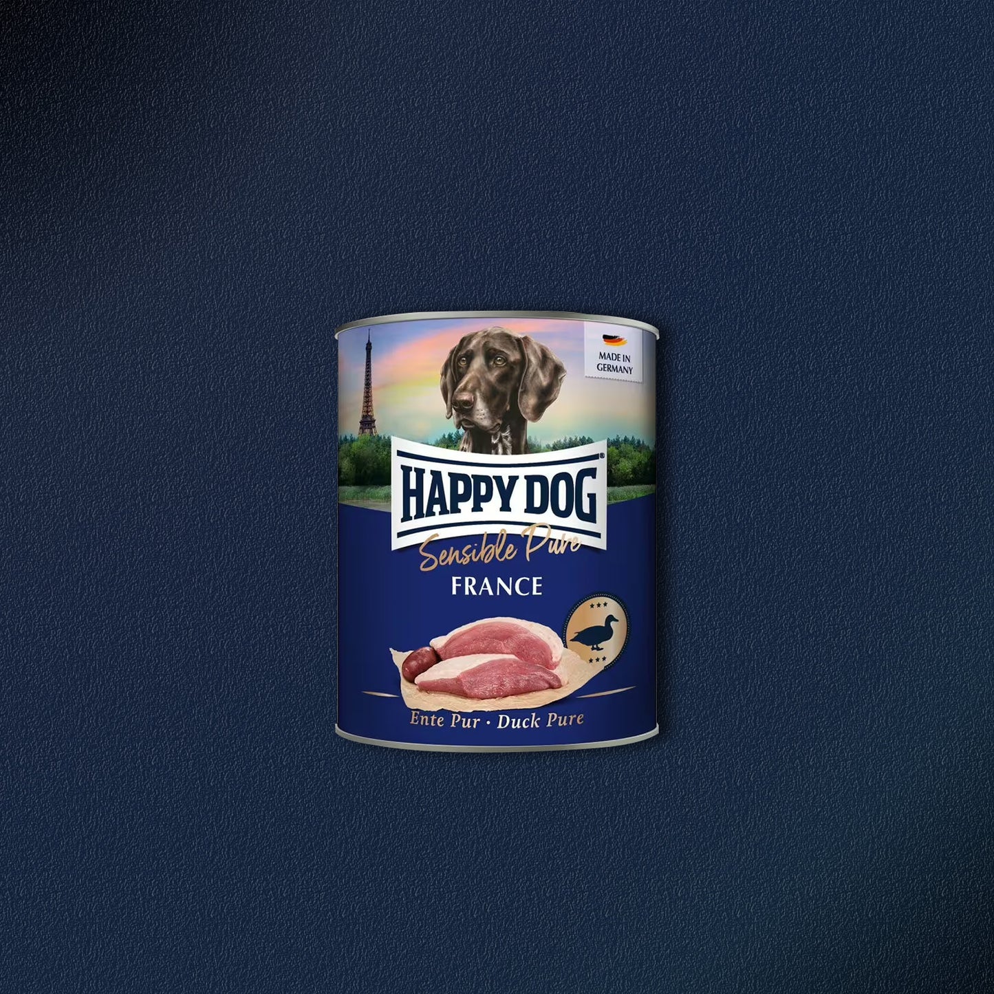 30x800g Happy Dog Sensible Pure France Adult Ente Pur