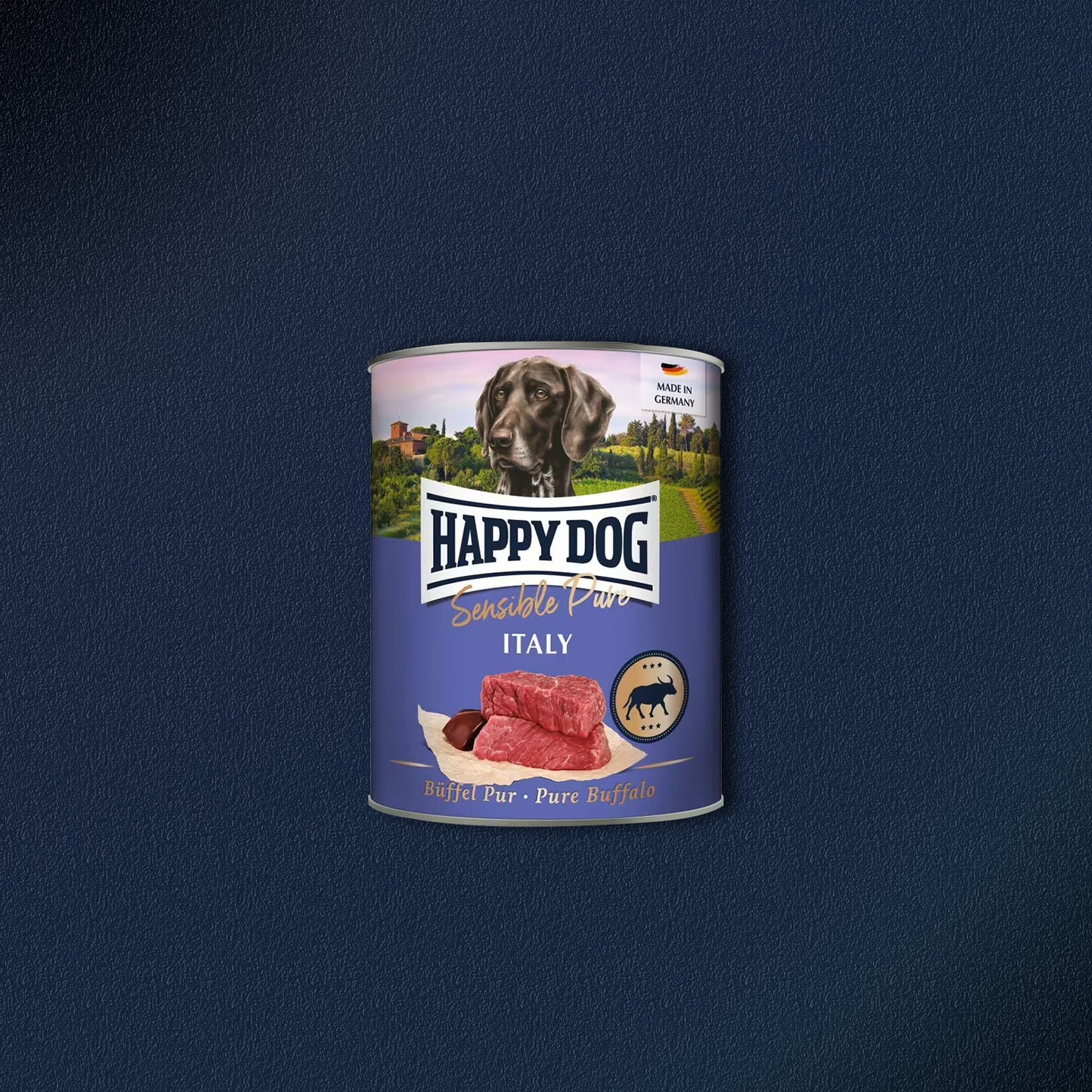 30x800g Happy Dog Sensible Pure Italy Adult Büffel Pur