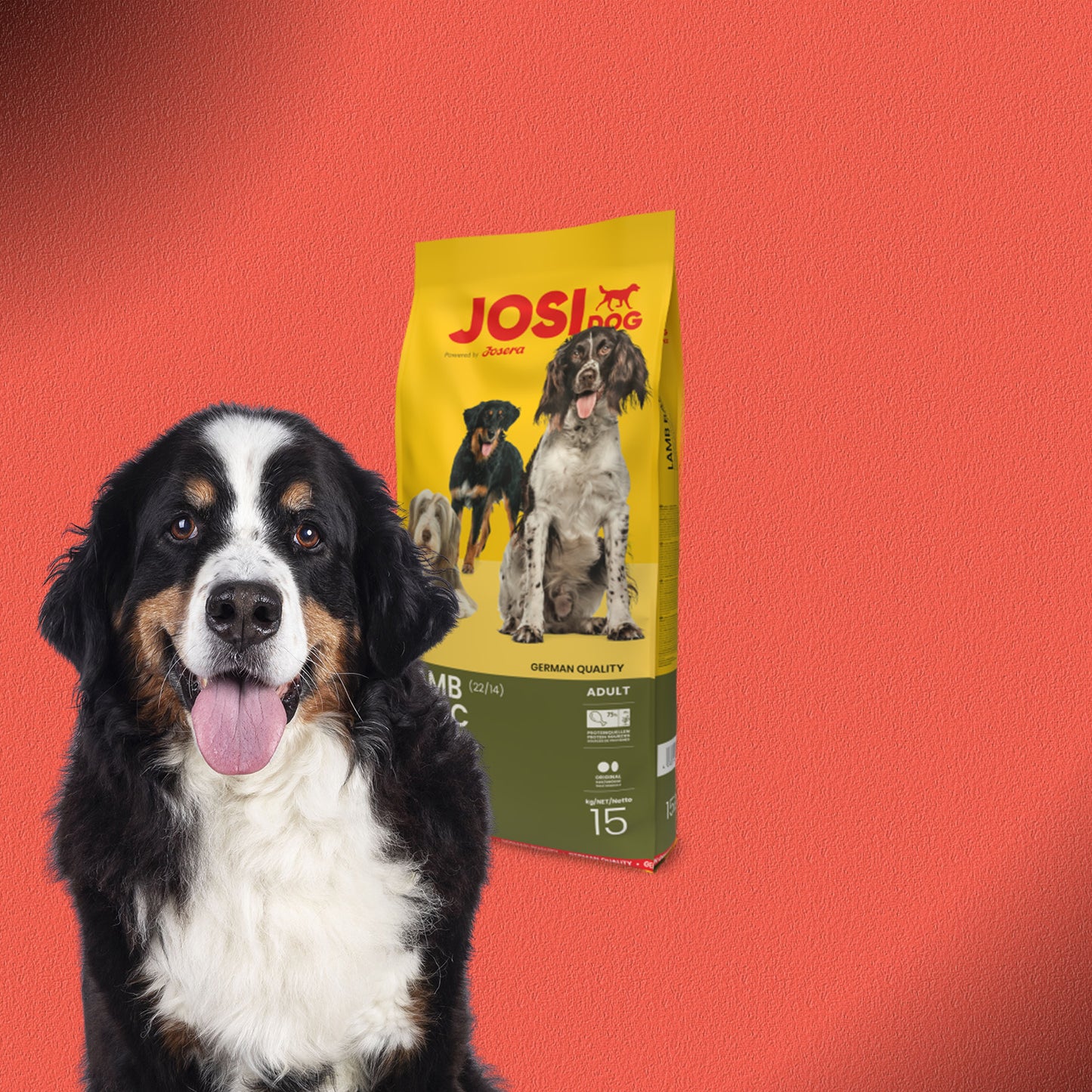 2x15kg JosiDog Lamb Basic