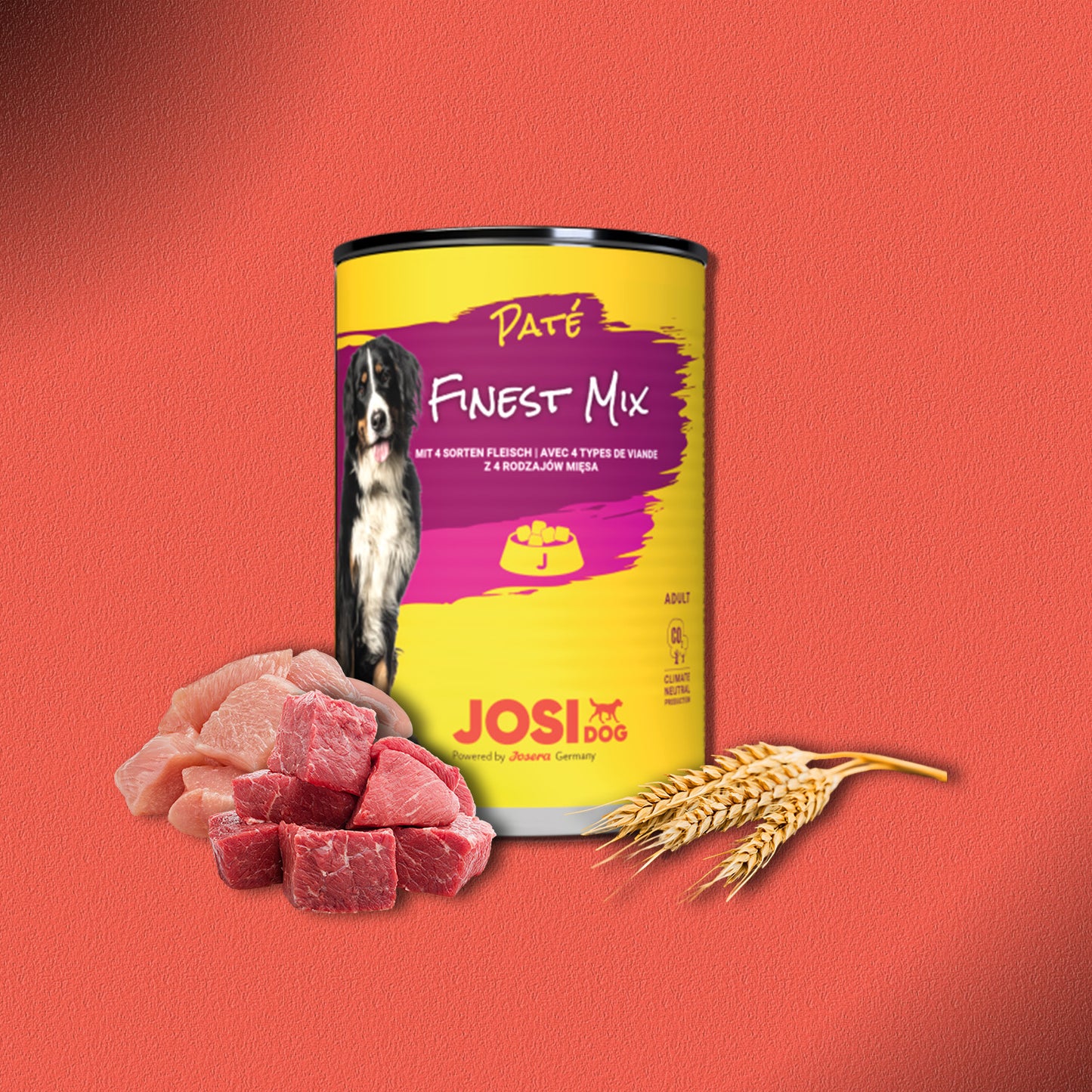 30x800g JosiDog Paté Finest Mix