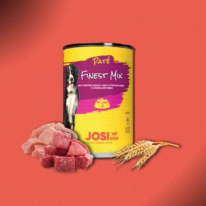 30x800g JosiDog Paté Finest Mix