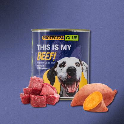 6x800g Protect24 Club - This is my Beef (Rind & Süßkartoffel)