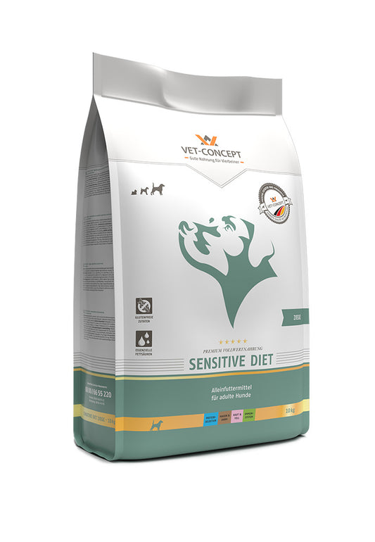 2x10kg VET-CONCEPT Sensitive Diet Ziege - mit Ziege, Hirse und Amaranth