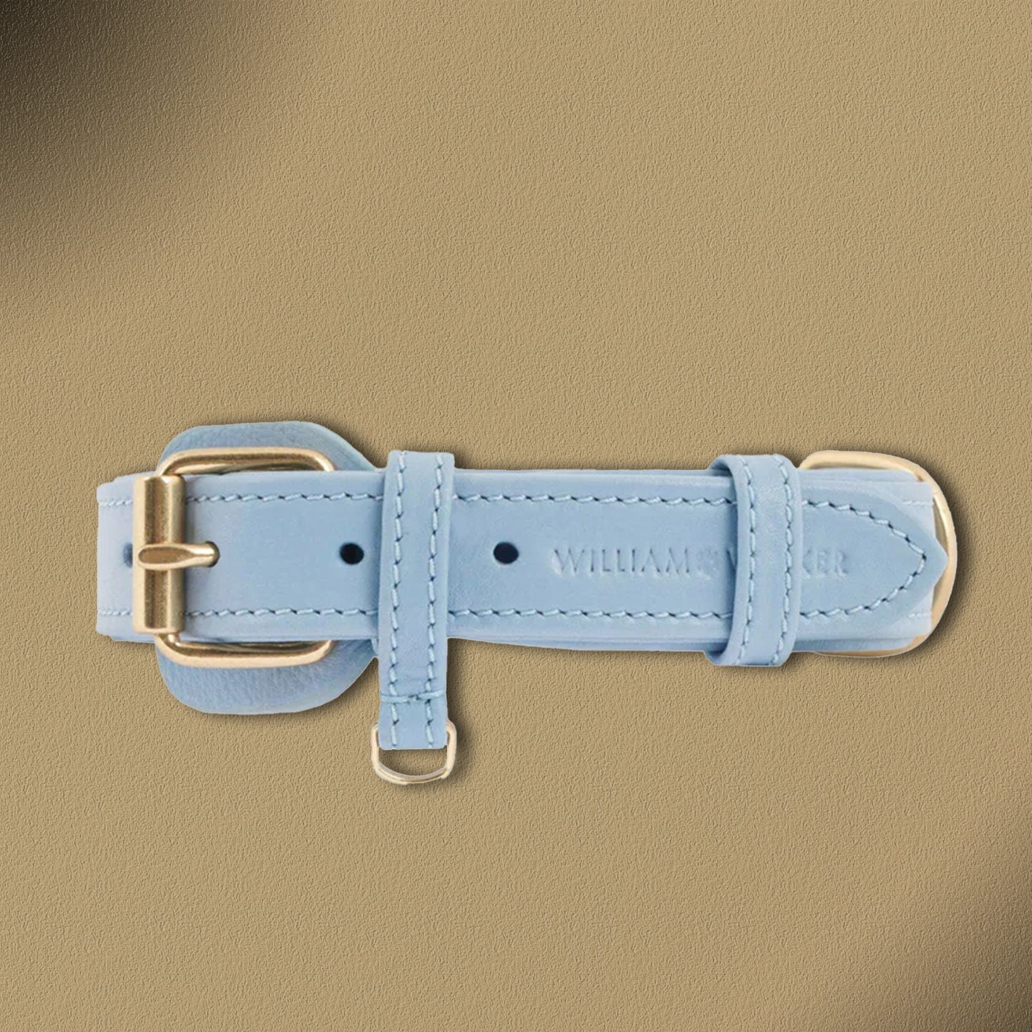 William Walker Lederhalsband Plain Kollektion