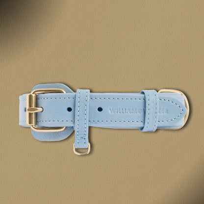 William Walker Lederhalsband Plain Kollektion