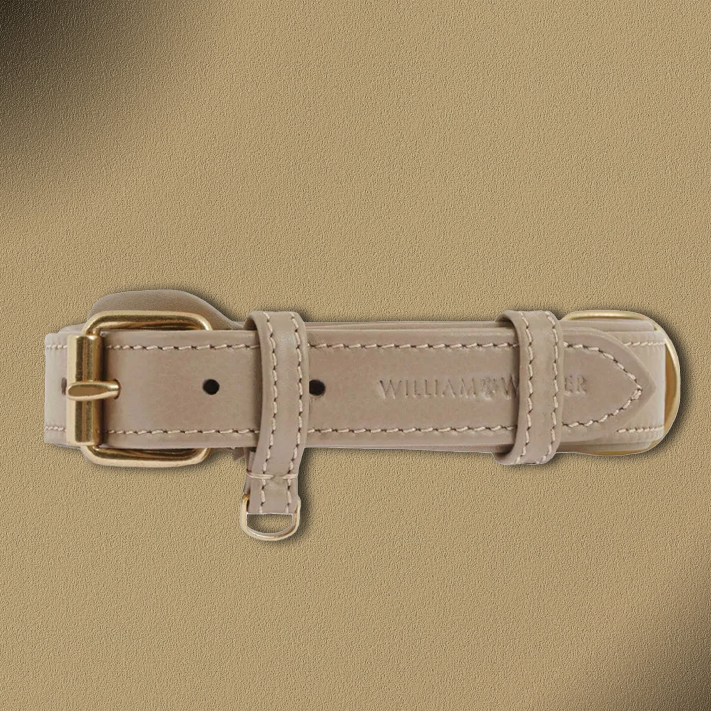 William Walker Lederhalsband Plain Kollektion