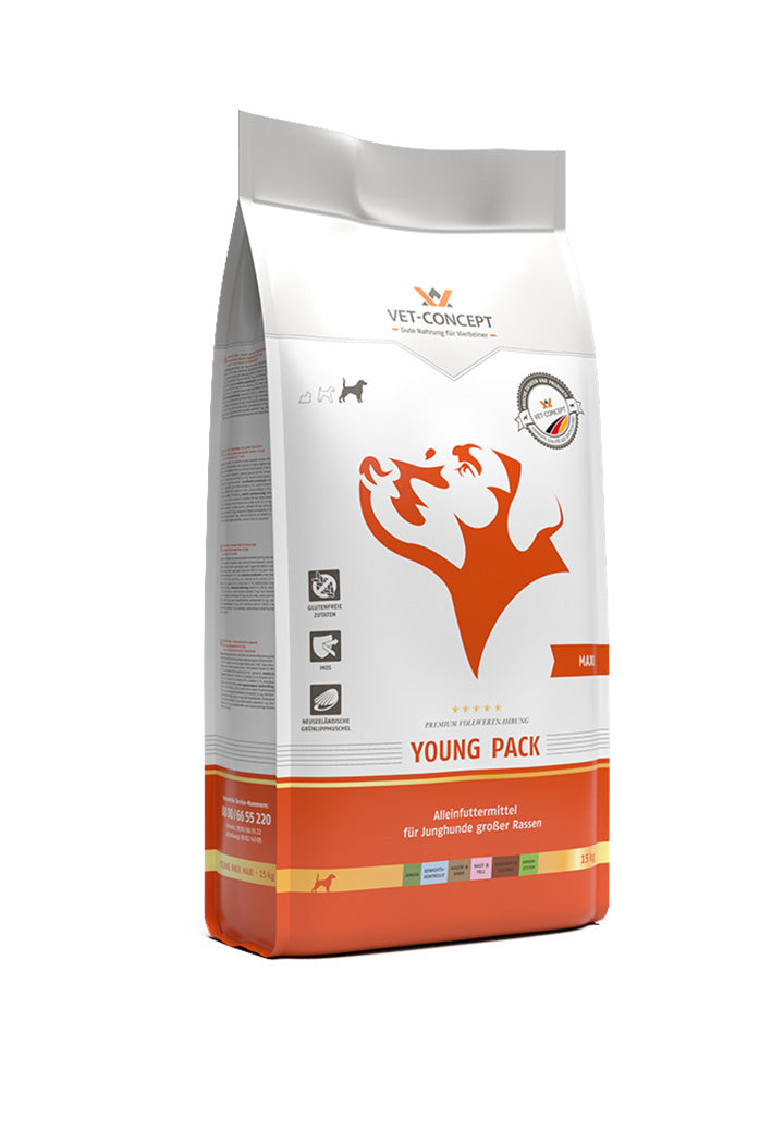 2x15kg Vet Concept Young Pack Maxi