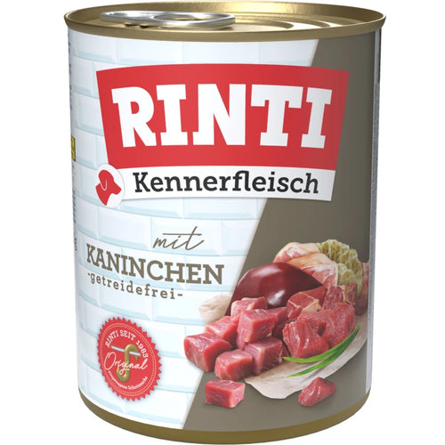 30x800g Rinti Kennerfleisch Adult - Kaninchen