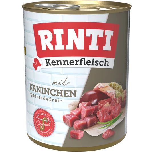 30x800g Rinti Kennerfleisch Adult - Kaninchen