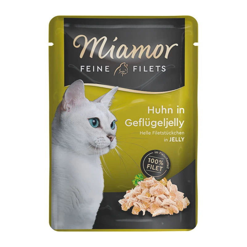 48x100g Miamor Huhn in Geflügel Jelly