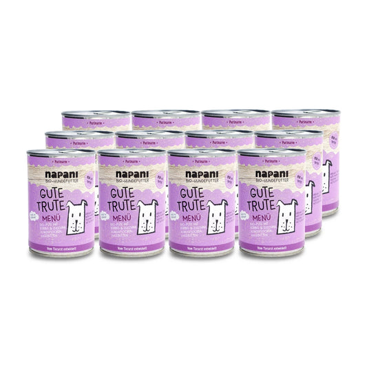 36x400g Napani Gute Trute mit Pute & Zucchini