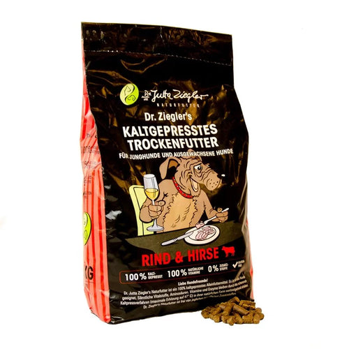 3x15kg Dr.Ziegler's Rind & Hirse