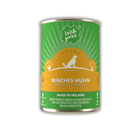 36x390g Irish Pure Irisches Huhn mit Gemüse & Kelp-Alge