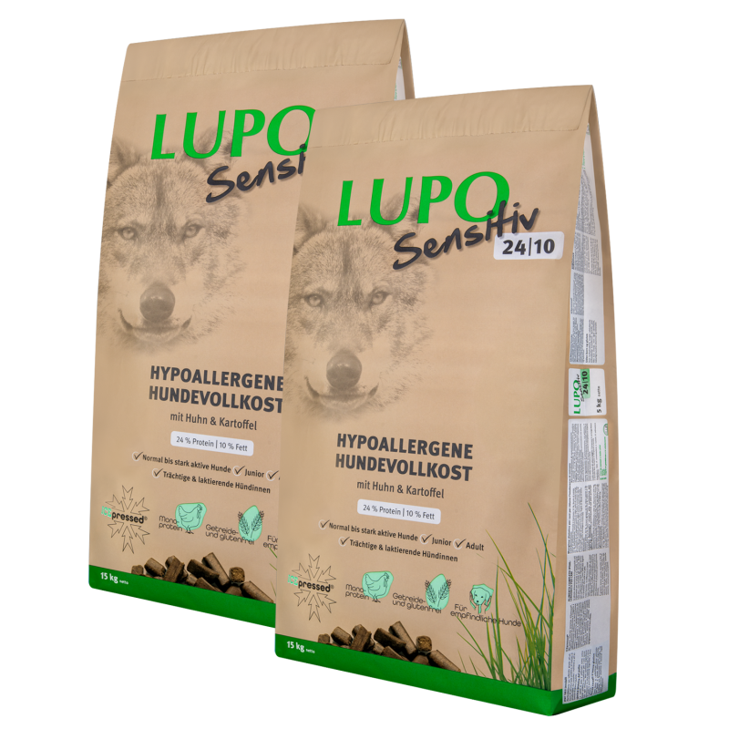 2x15kg Markus-Mühle LUPO Sensitiv 24/10