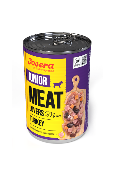 30x400g Josera Meat Lovers Junior Menu Turkey